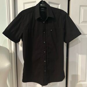 MEXX Men's Black Short Sleeve Shirt